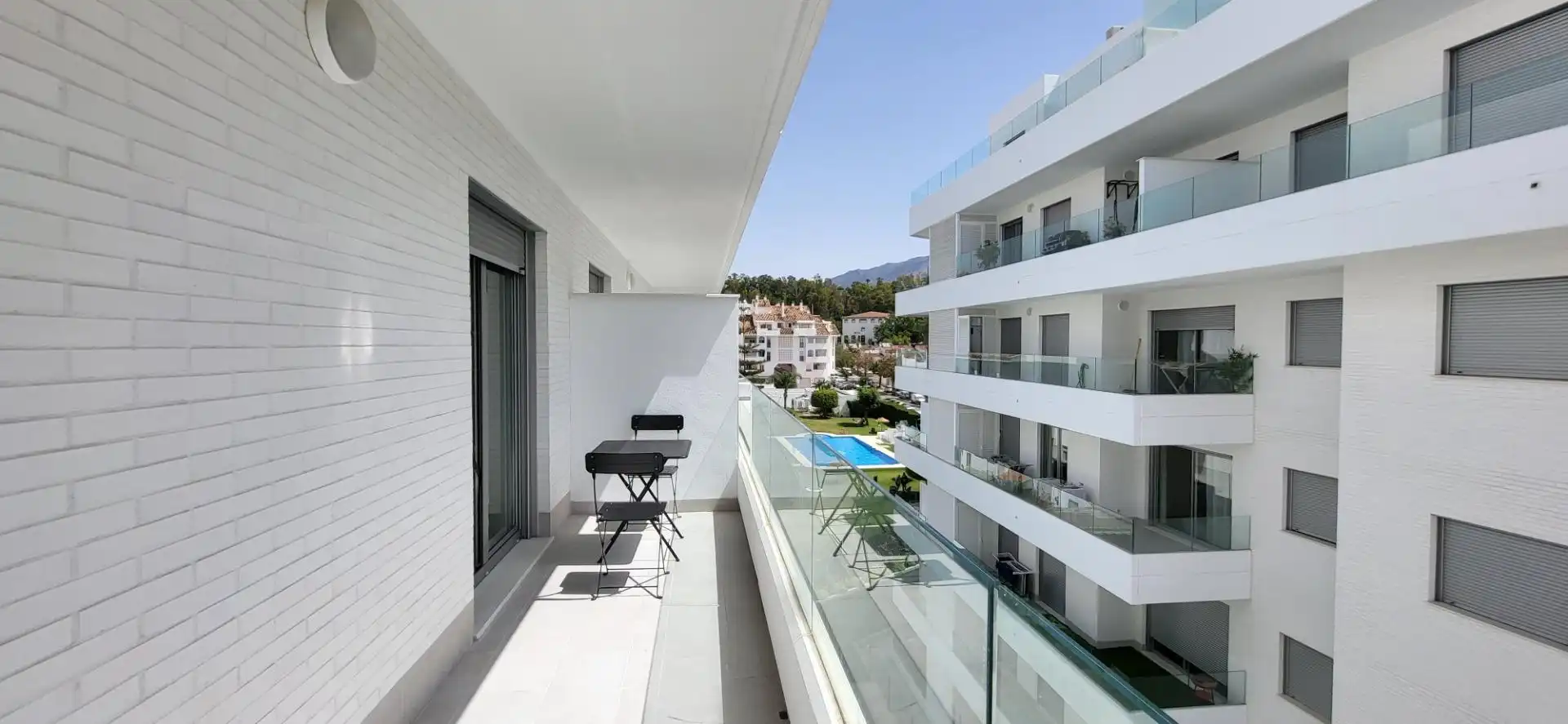 Terrassa de Apartament de lloguer en Marbella amb Aire condicionat, Calefacció i Terrassa
