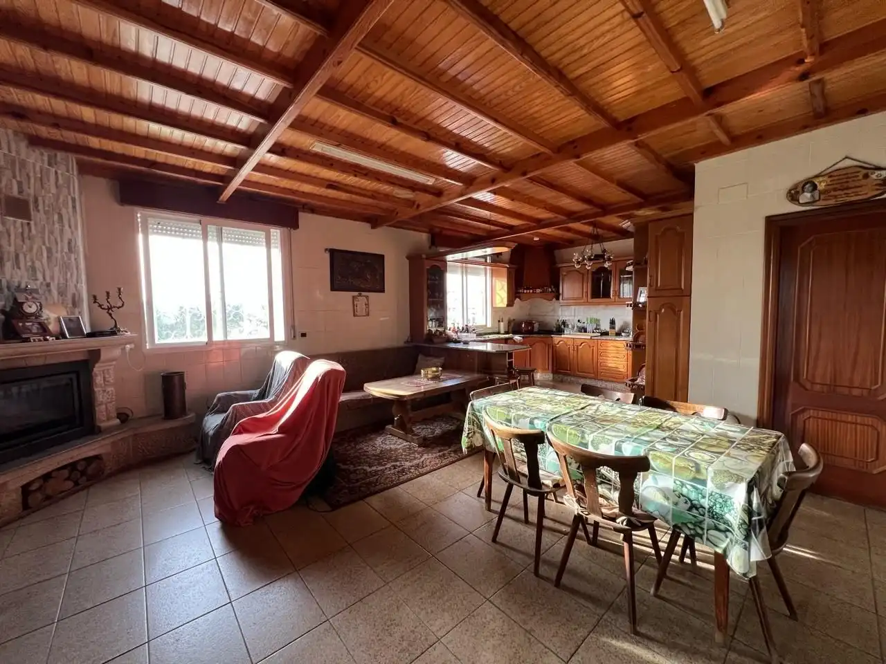 Living room of Houses for sale in Ourense Capital   with Heating, Terrace and Swimming Pool