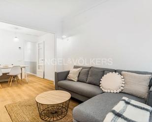 Sala d'estar de Apartament en venda en  Barcelona Capital amb Aire condicionat