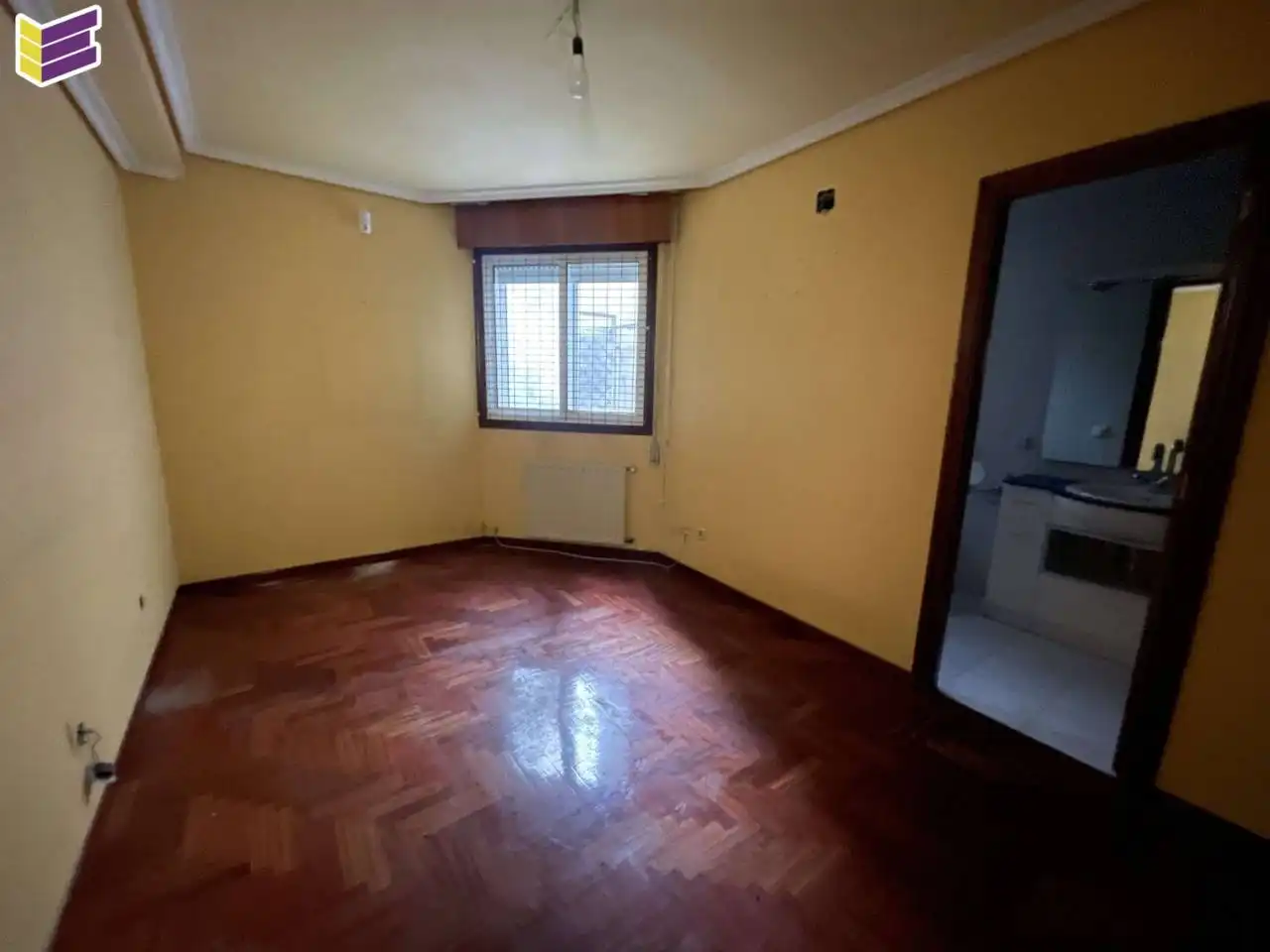 Bedroom of Flat for sale in Vigo   with Heating, Parquet flooring and Terrace
