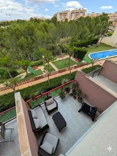 Terrace of Flat for sale in Molina de Segura  with Air Conditioner, Heating and Private garden