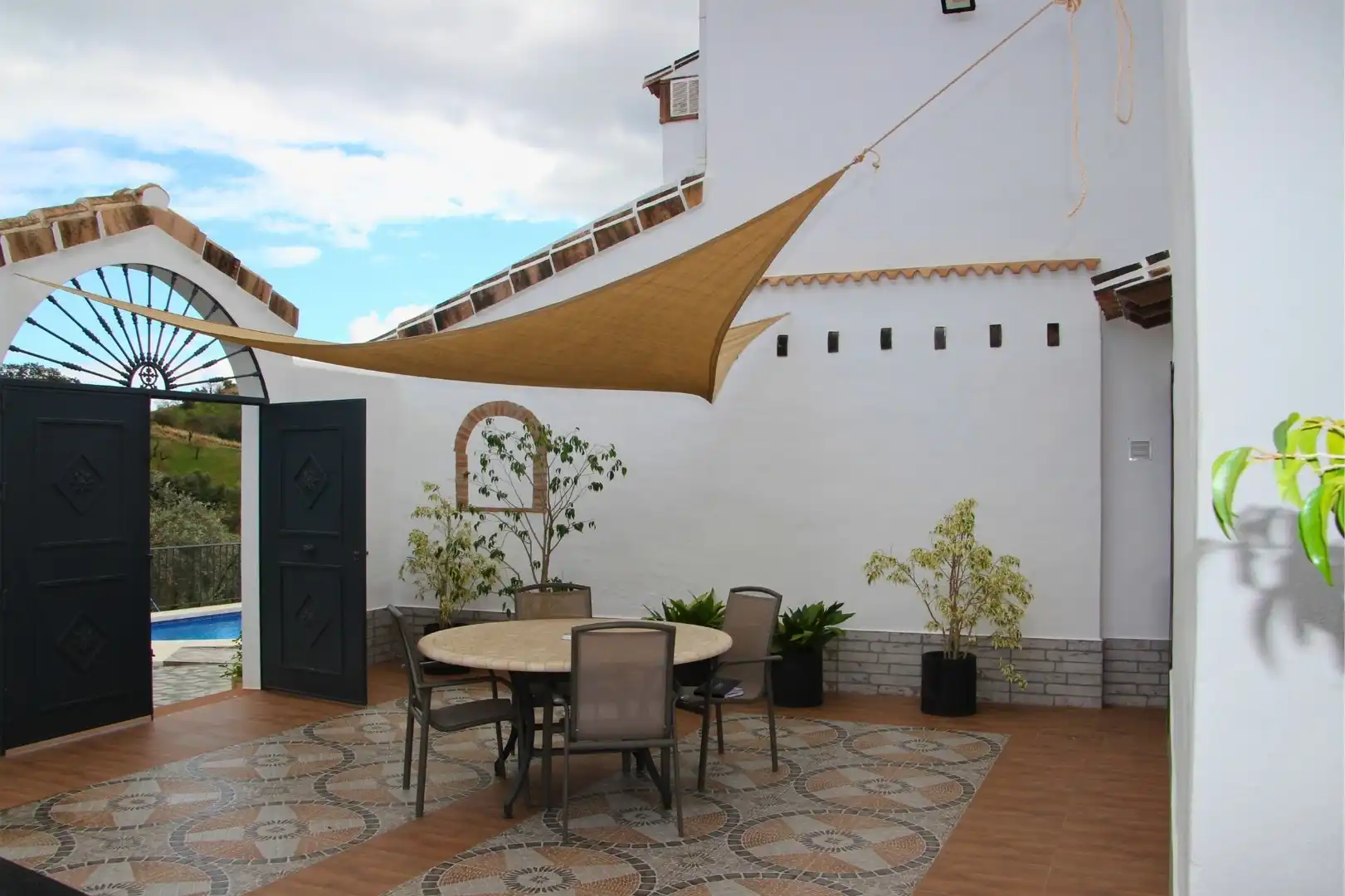 Terrace of Houses for sale in Guaro  with Air Conditioner, Heating and Private garden