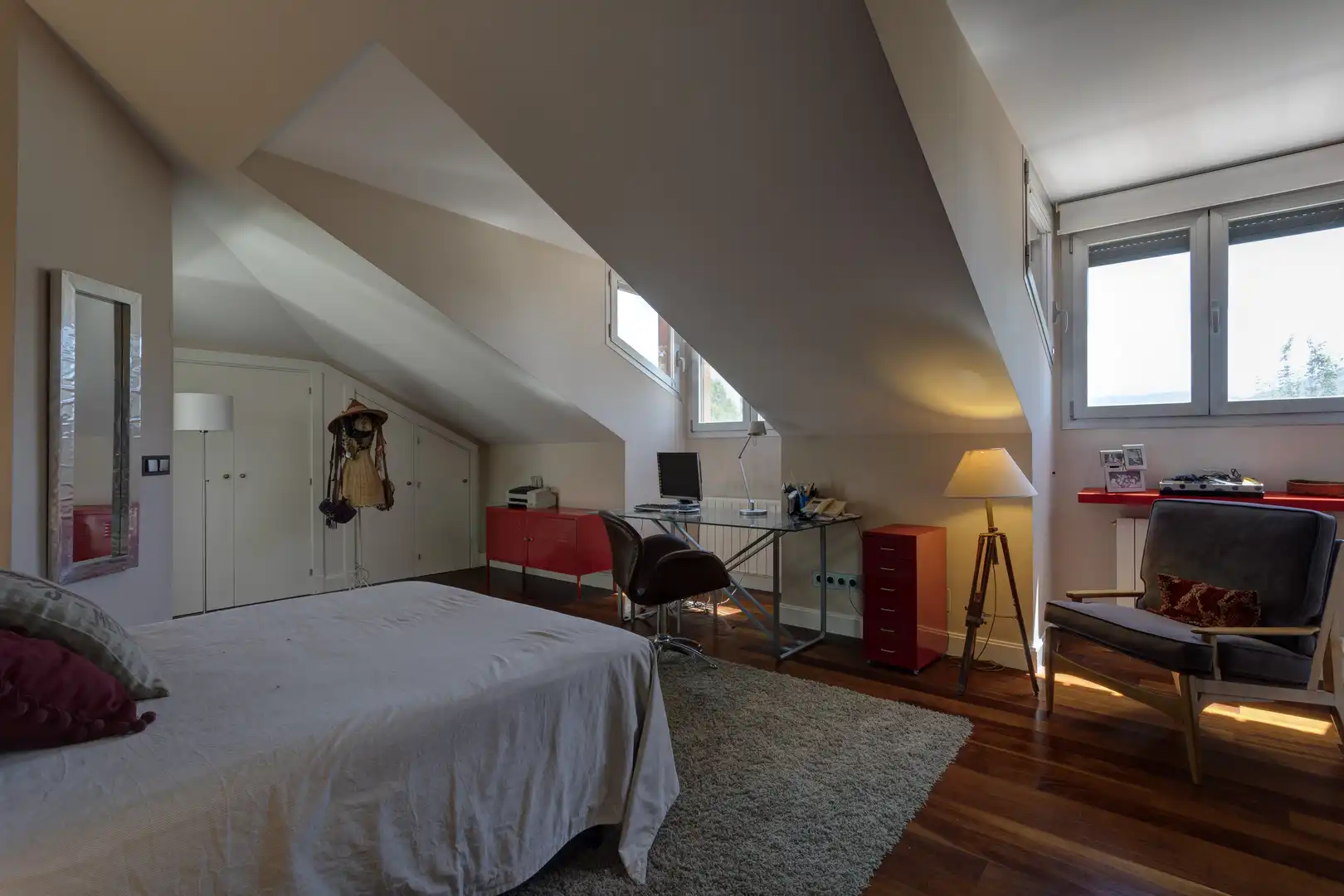 Bedroom of Houses for sale in Real Sitio de San Ildefonso  with Air Conditioner, Heating and Private garden
