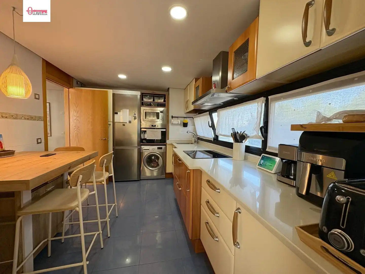 Cocina de Casa o chalet en venta en Sarracín con Calefacción, Jardín privado y Parquet