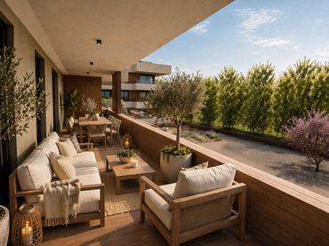 Piso de obra nueva con balcón en venta en Carrer Josep Tarradellas 14