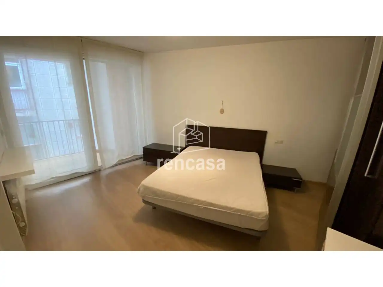 Bedroom of Flat for rent in Lleida  with Air Conditioner, Heating and Parquet flooring