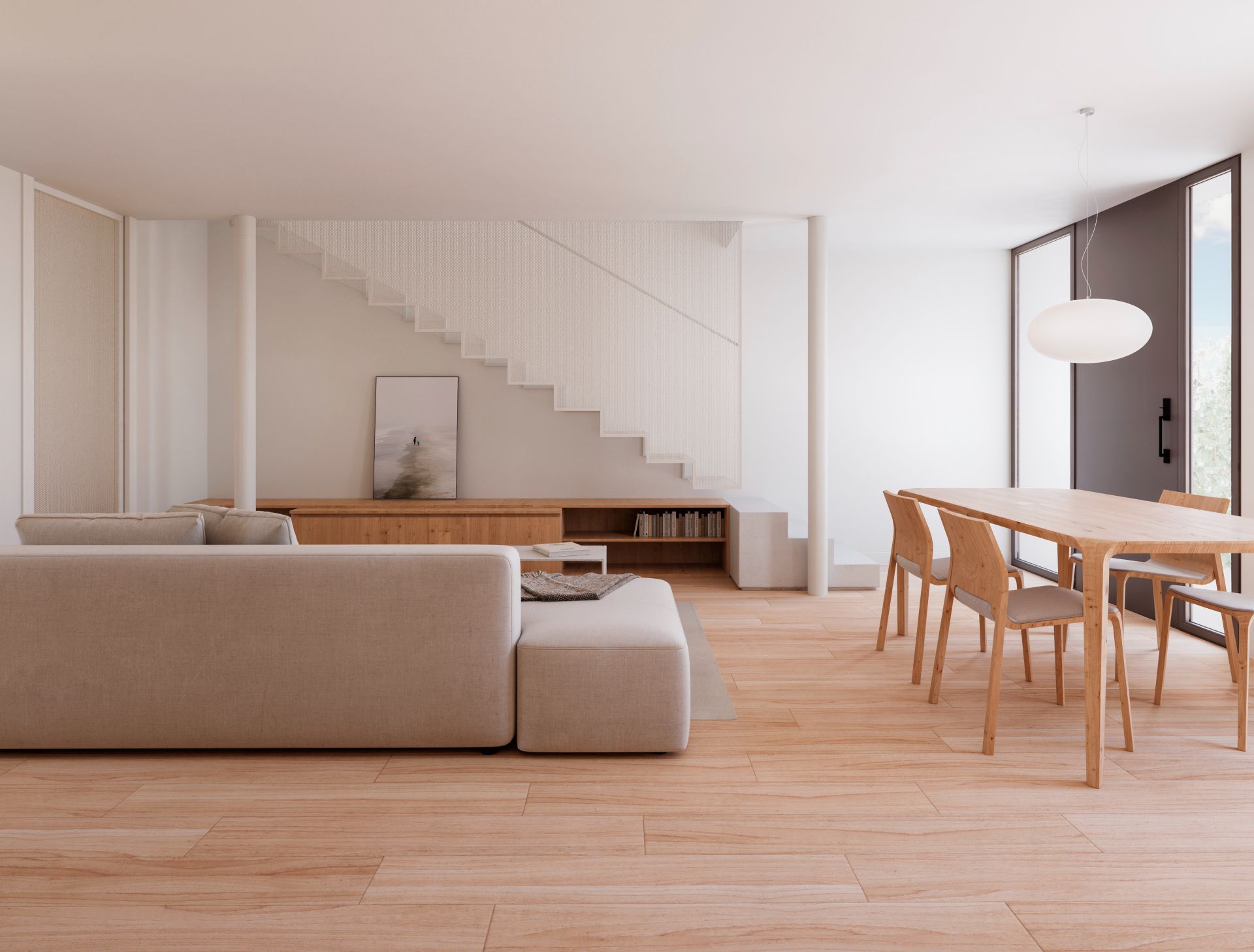 Sala de estar de Casa adosada en venta en Burgos Capital con Jardín privado