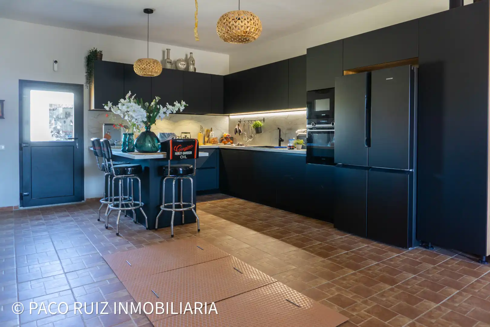 Cocina de Finca rústica en venta en Tabernas con Aire acondicionado, Jardín privado y Terraza