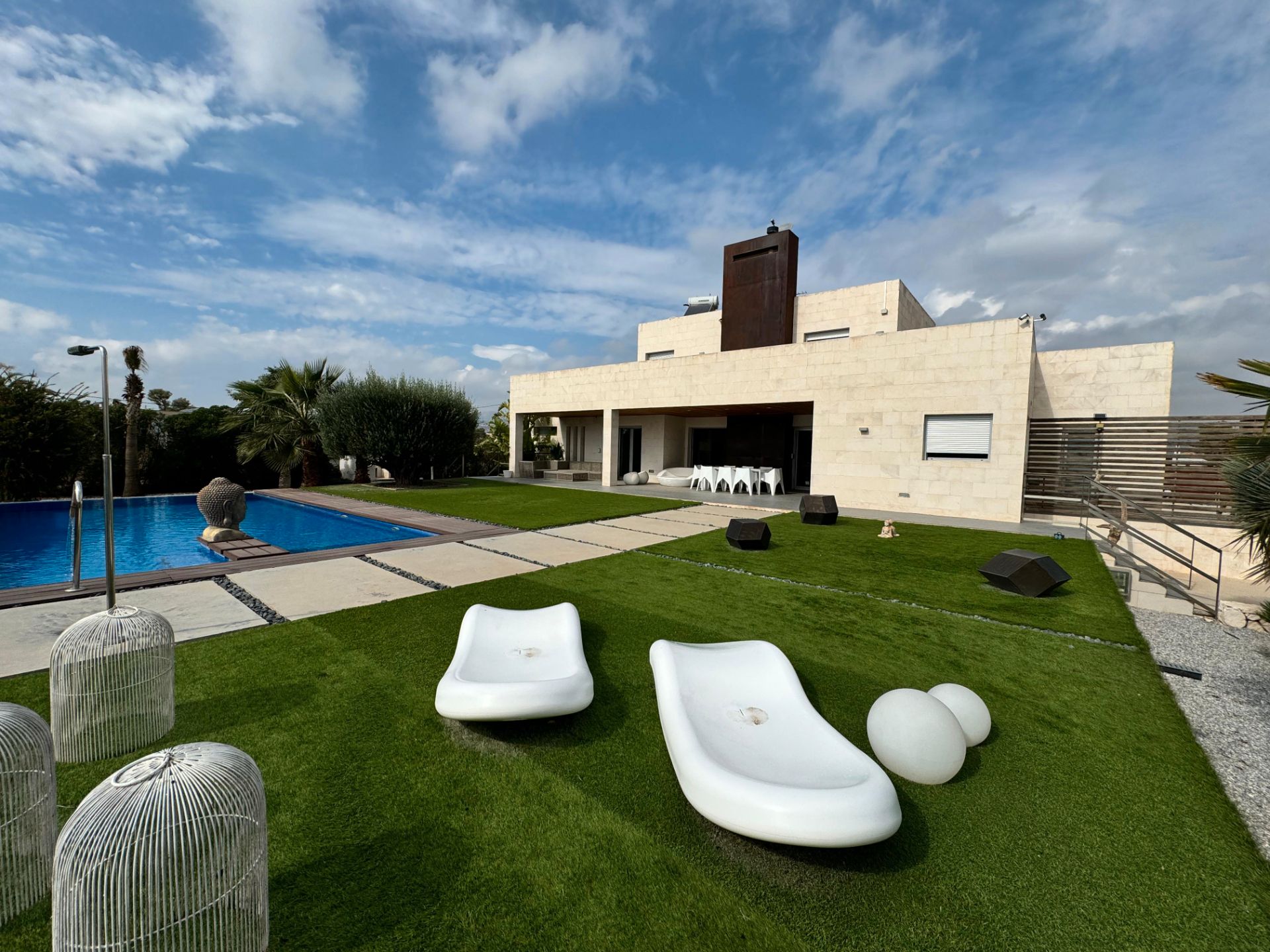 Terrace of House or chalet for sale in Lorca  with Air Conditioner, Heating and Private garden