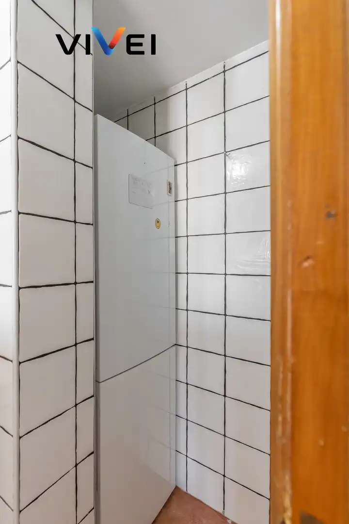 Baño de Ático en venta en Madrid con Calefacción y Terraza