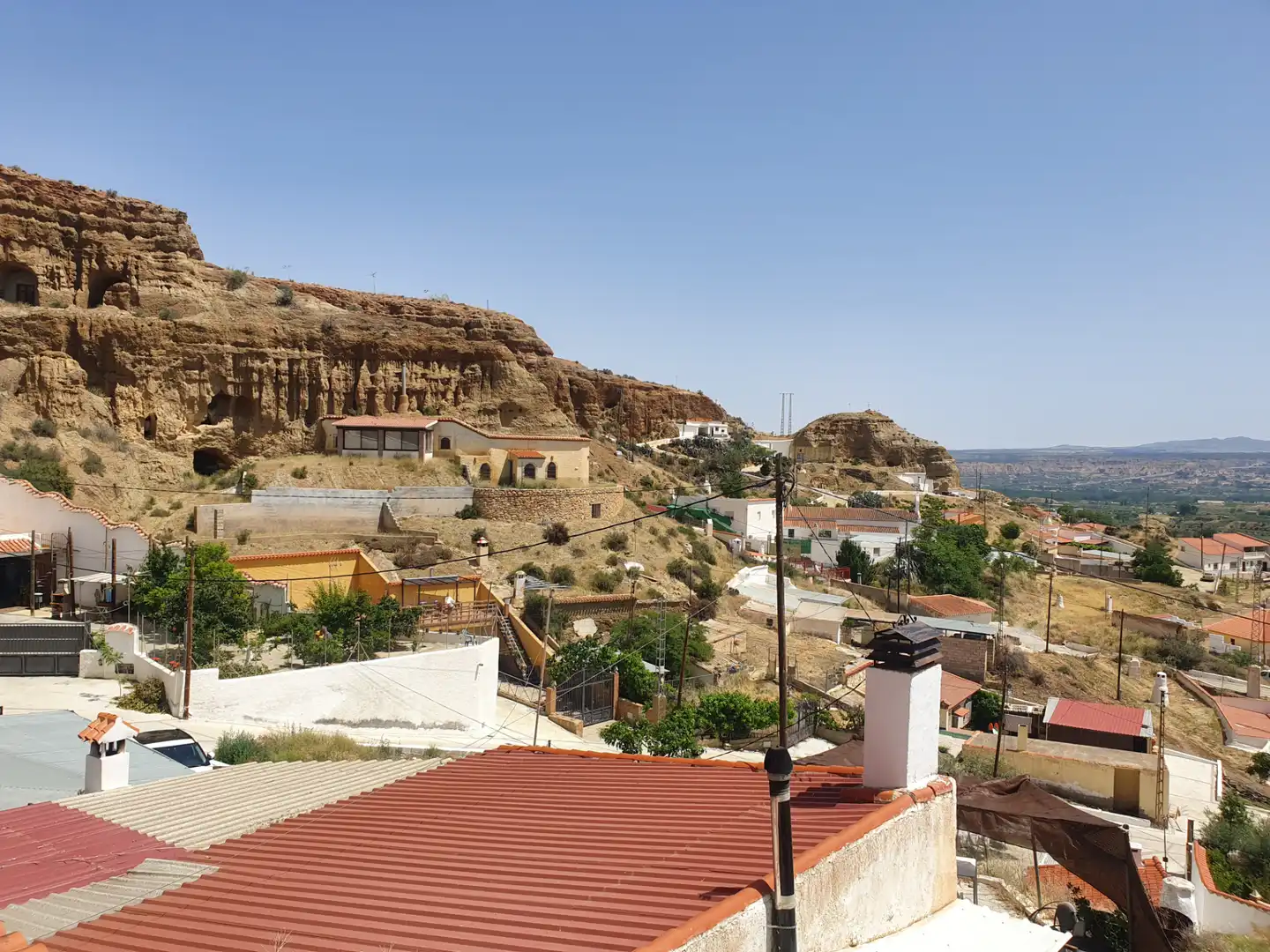 Vista exterior de Casa o xalet en venda en Guadix