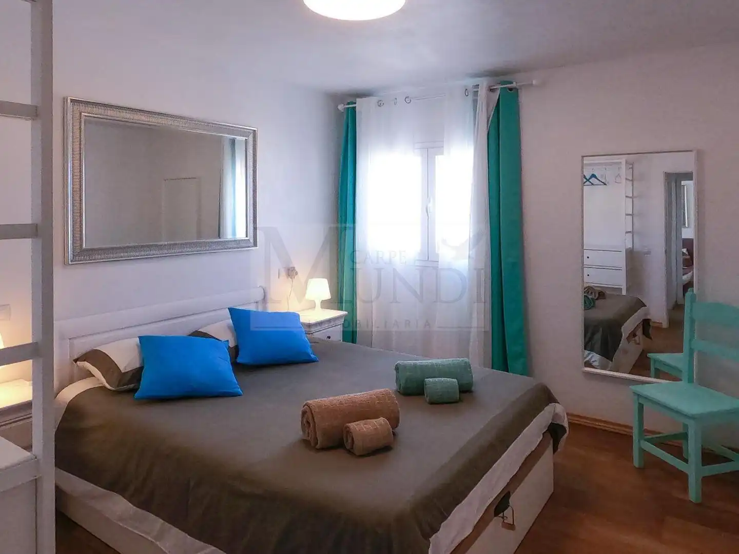 Dormitori de Apartament en venda en La Oliva amb Terrassa i Moblat