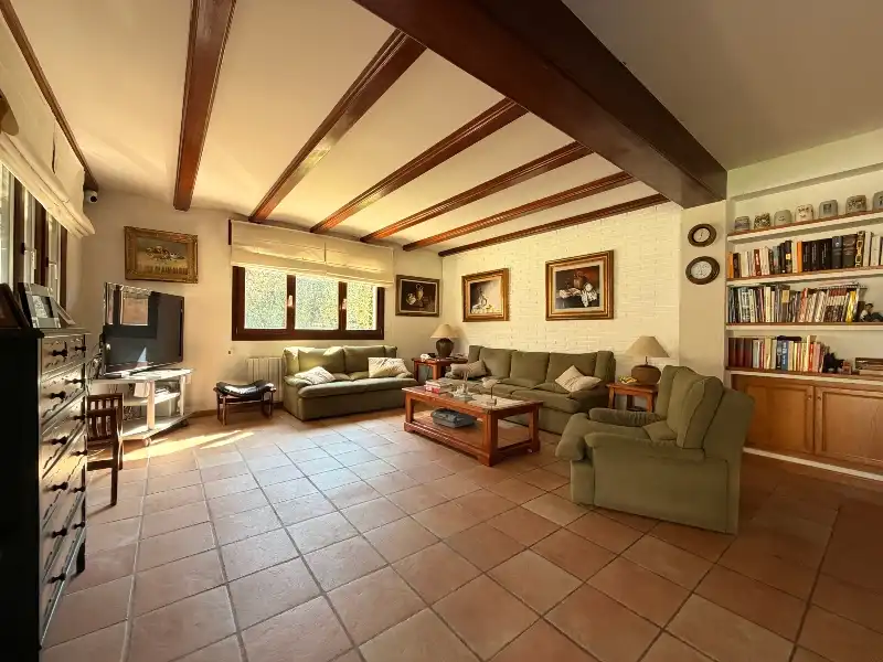 Sala de estar de Casa o chalet en venta en Palafrugell con Aire acondicionado, Calefacción y Jardín privado