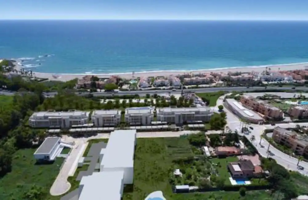 Vista exterior de Apartamento en venta en Casares con Aire acondicionado, Terraza y Piscina