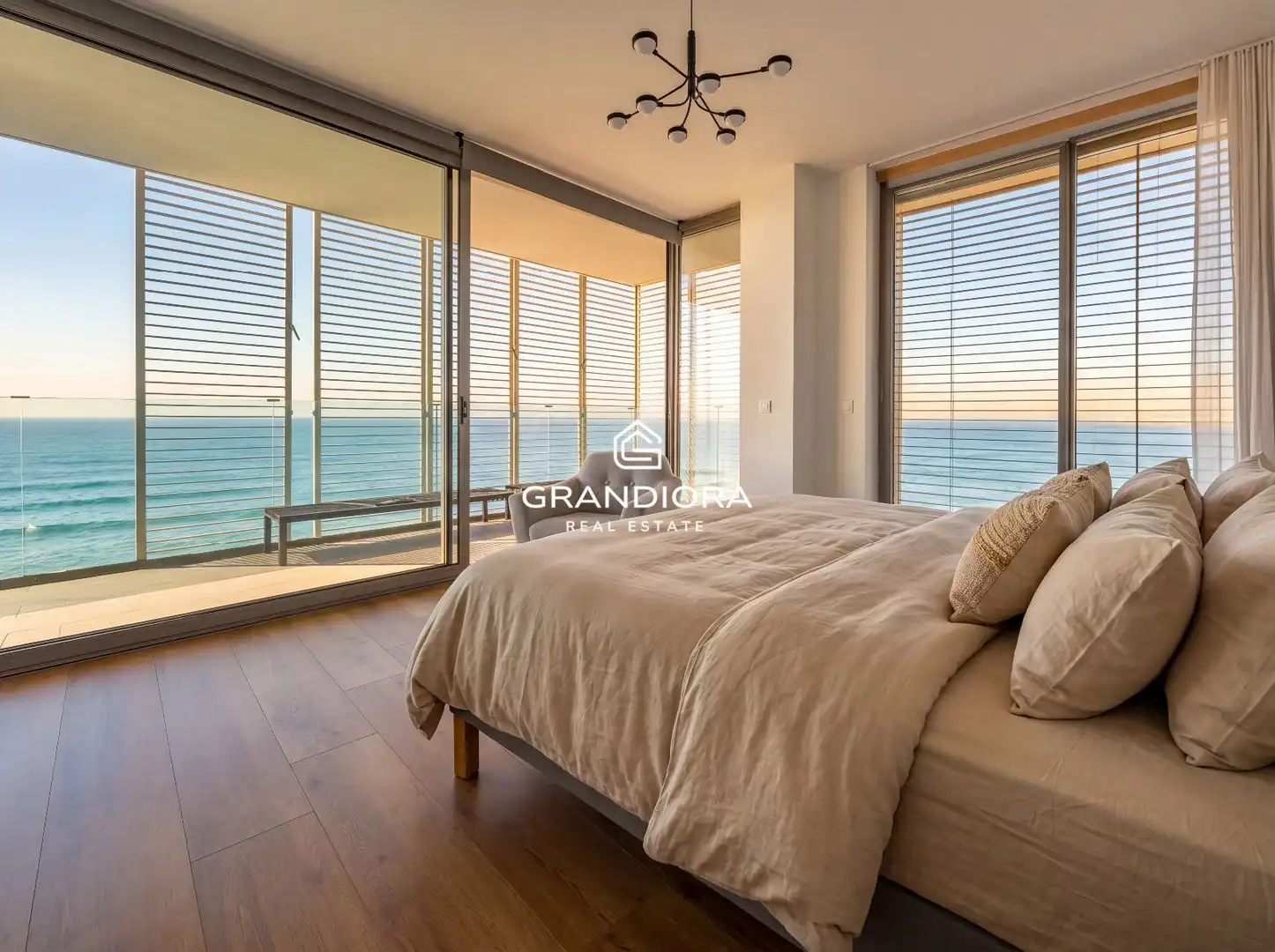 Bedroom of Attic for sale in Mataró  with Air Conditioner, Terrace and Swimming Pool