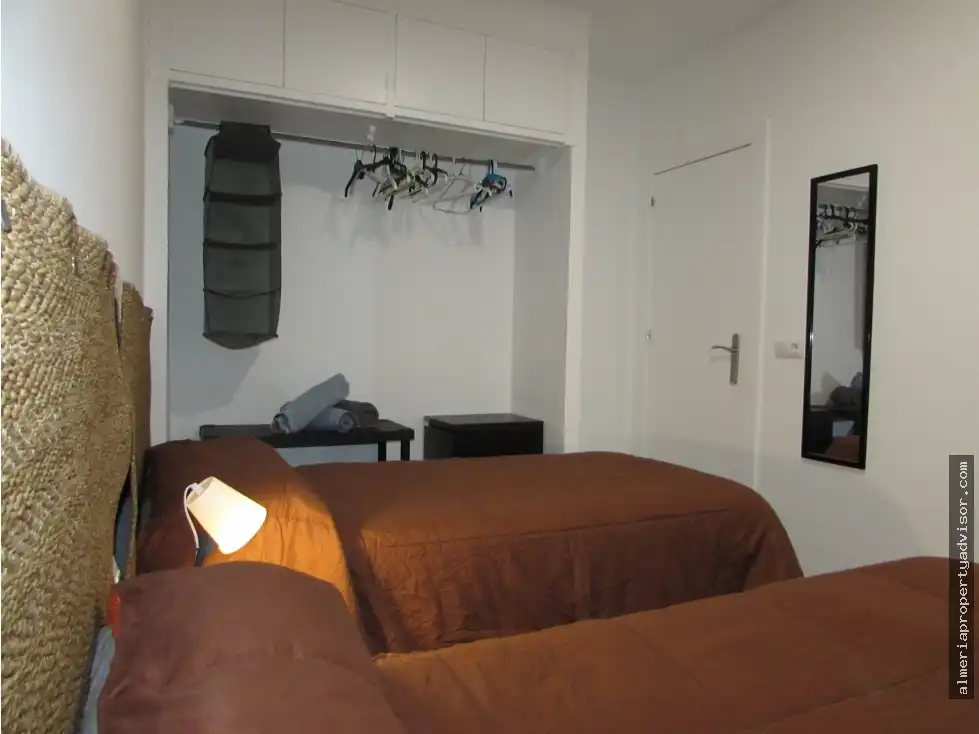 Dormitori de Apartament de lloguer en Mojácar amb Aire condicionat, Calefacció i Terrassa