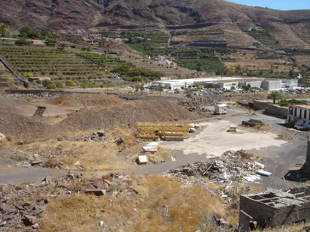 Vista exterior de Terreny industrial en venda en San Sebastián de la Gomera