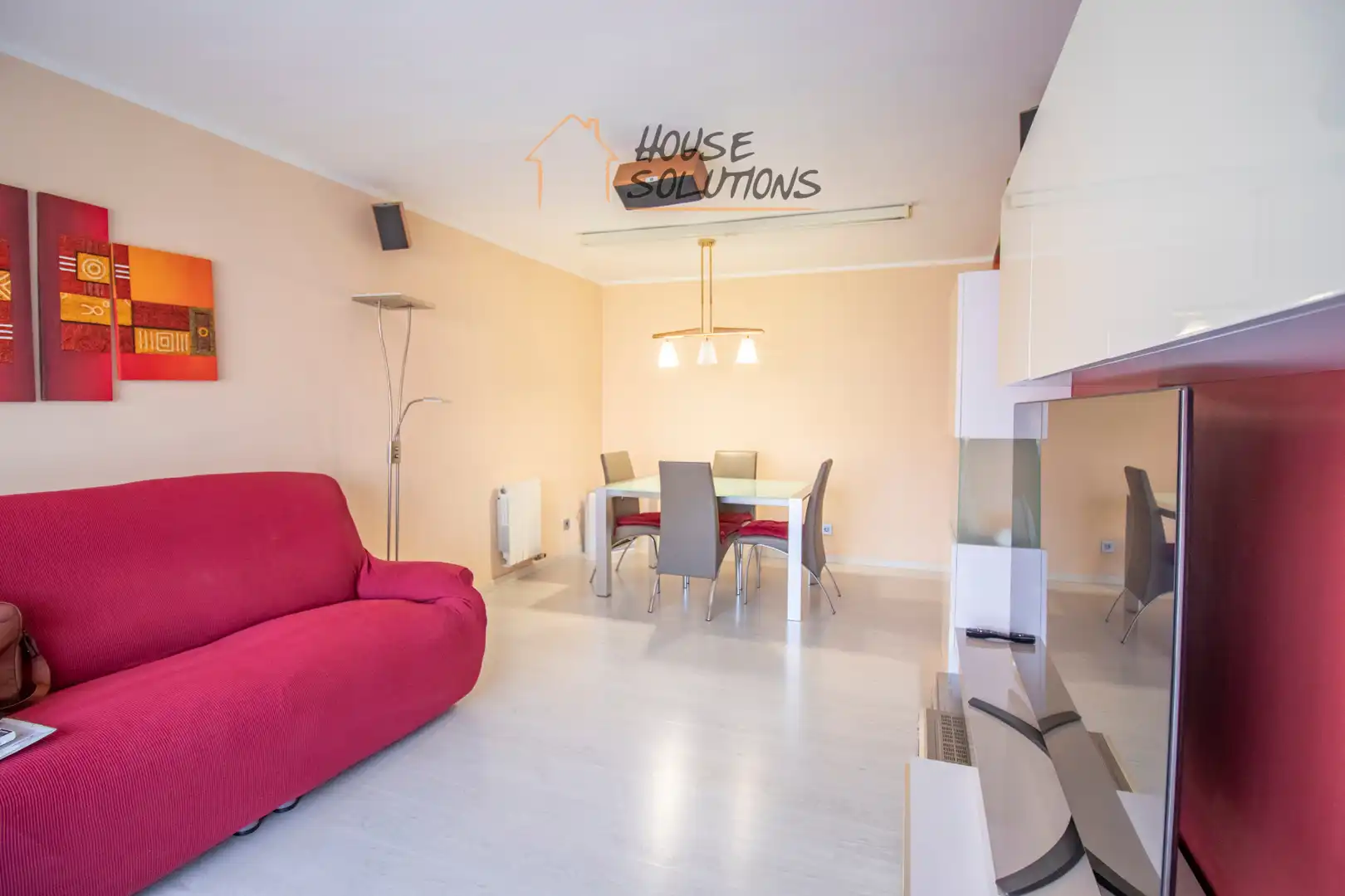 Sala d'estar de Pis en venda en Sabadell amb Aire condicionat, Calefacció i Parquet