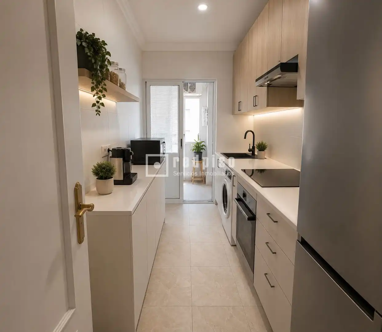 Cocina de Piso en venta en Las Rozas de Madrid con Aire acondicionado, Calefacción y Terraza