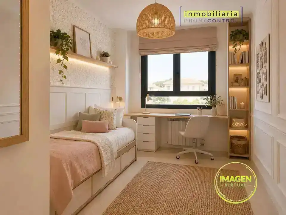 Habitación de Piso en venta en San Mateo de Gállego con Calefacción, Terraza y Trastero
