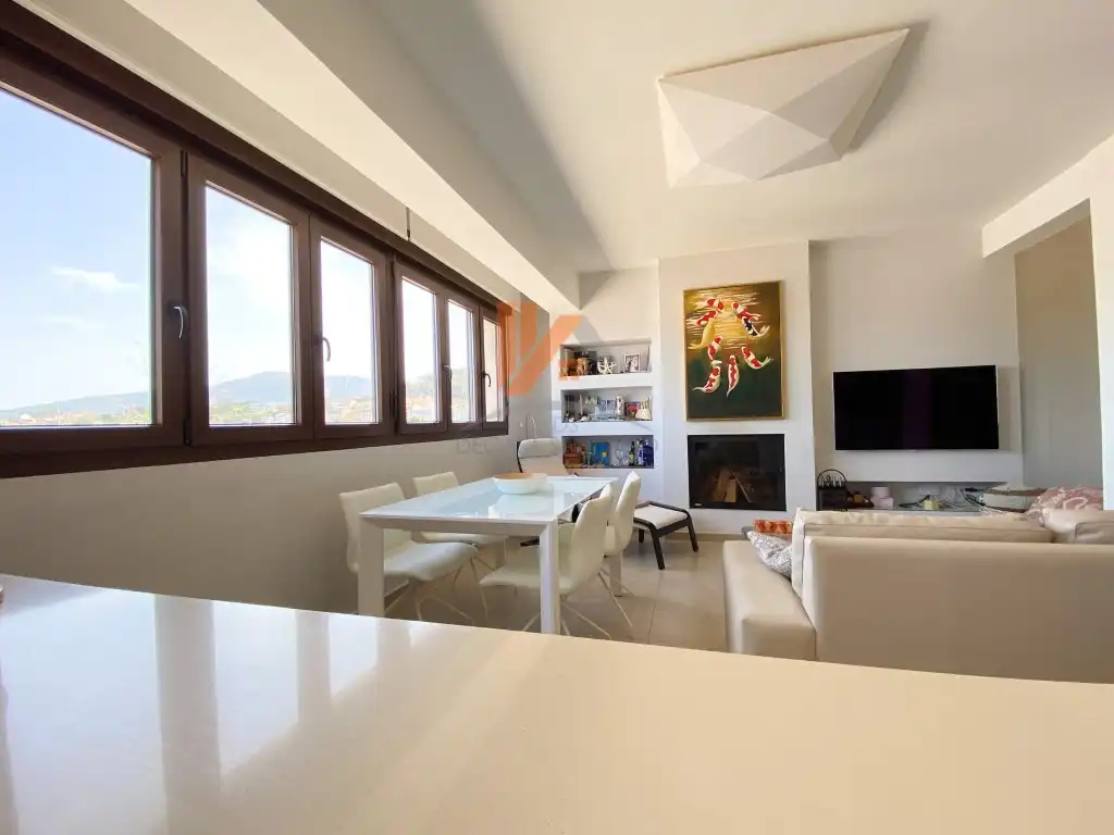 Sala d'estar de Casa o xalet en venda en Porto do Son amb Aire condicionat, Terrassa i Rentadora
