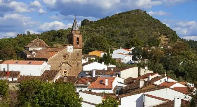 Vista exterior de Casa o chalet en venta en Santa Ana la Real con Aire acondicionado, Calefacción y Jardín privado