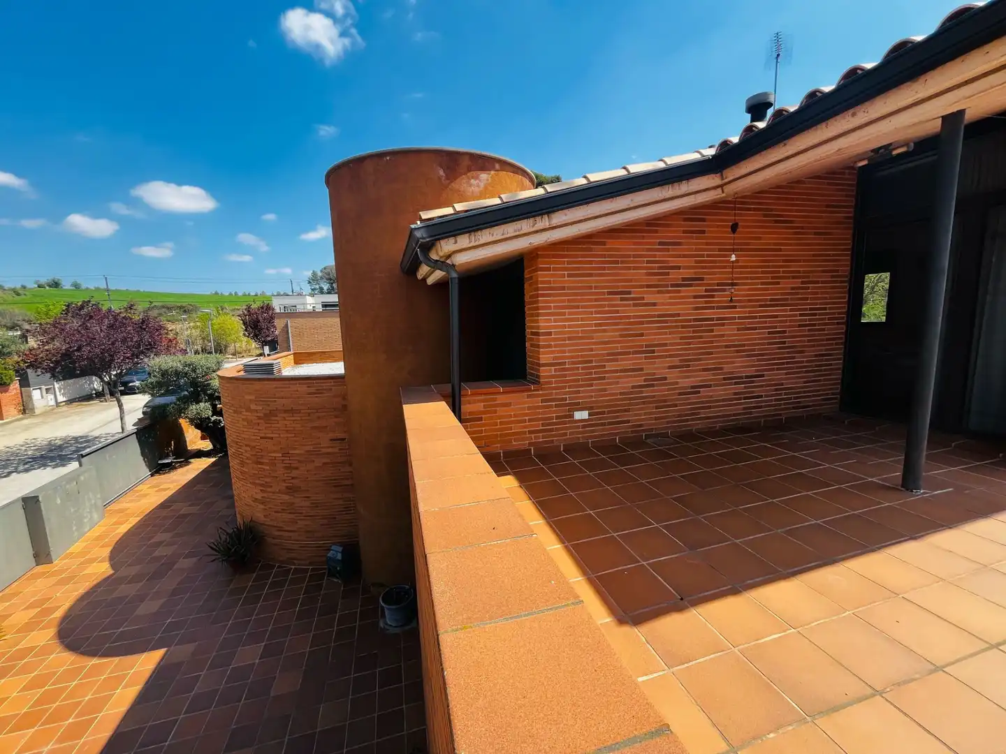 Terrassa de Casa o xalet en venda en Piera amb Aire condicionat, Calefacció i Jardí privat