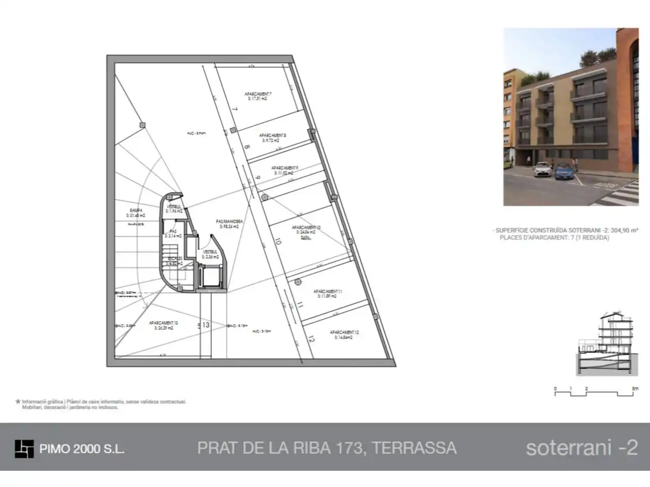 Flat with lift for sale in Calle  Prat de la Riba 173, imagen 11