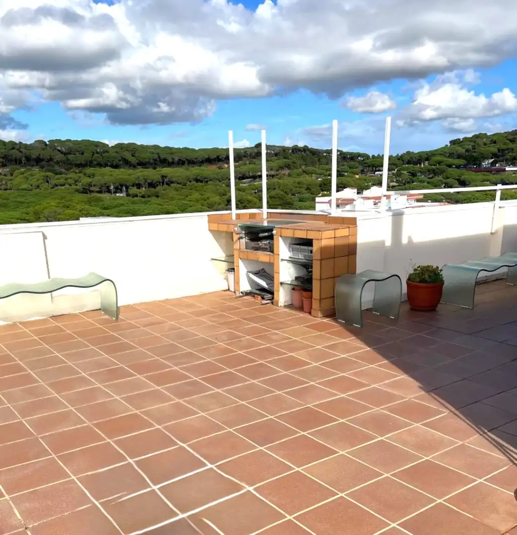 Terrasse von Dachboden zum Verkauf in Palamós mit Terrasse und Möbliert