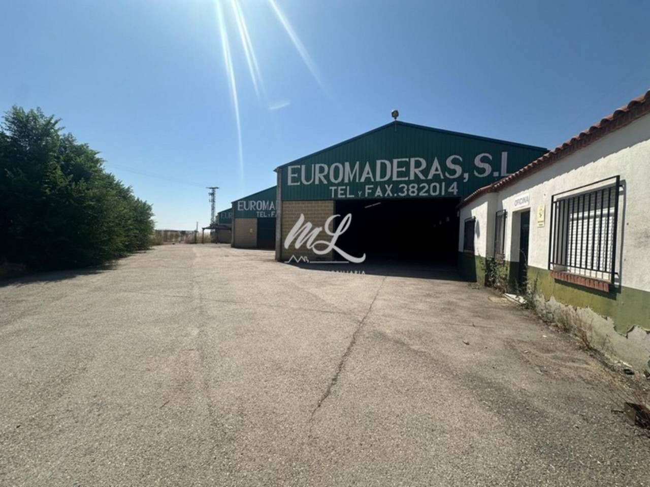 Exterior view of Industrial buildings for sale in Sonseca