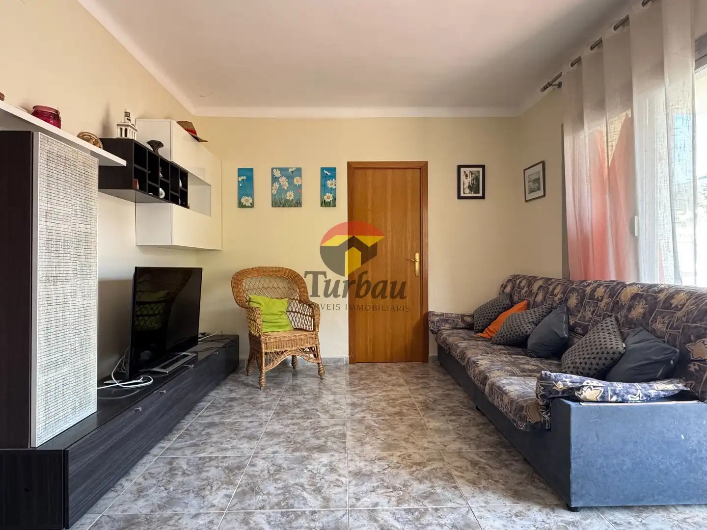 Sala de estar de Piso en venta en Tossa de Mar con Terraza