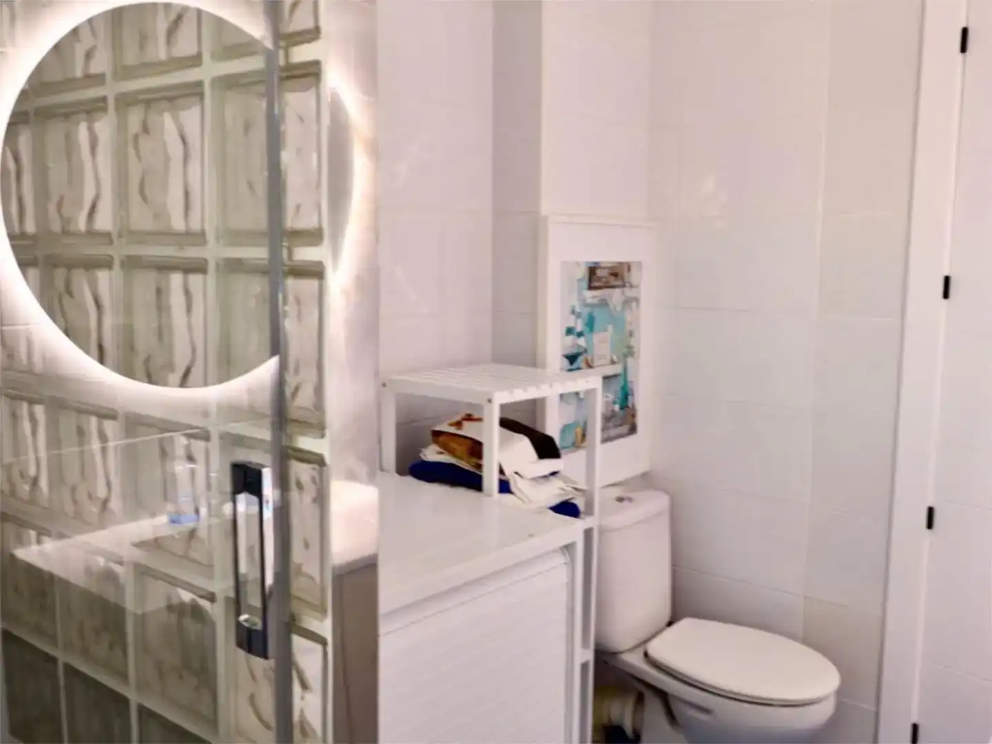 Bany de Apartament de lloguer en Altea amb Aire condicionat i Balcó