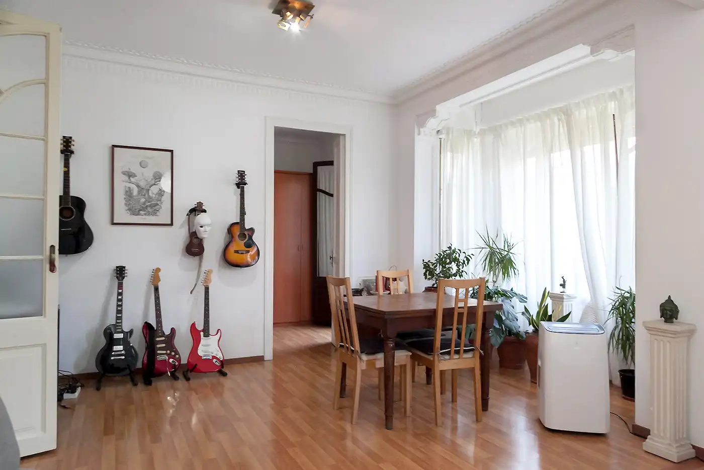 Sala de estar de Piso en venta en Barcelona con Balcón
