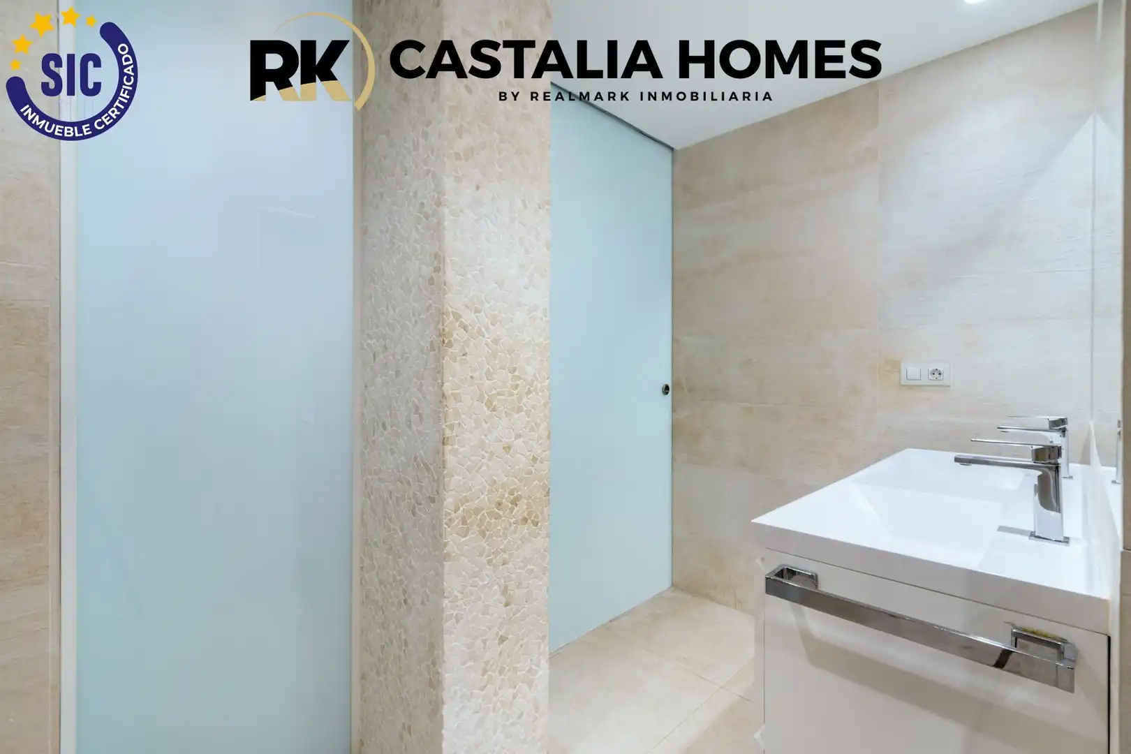 Schlafzimmer von Einfamilien-Reihenhaus zum Verkauf in Castellón de la Plana / Castelló de la Plana mit Klimaanlage, Privatgarten und Terrasse