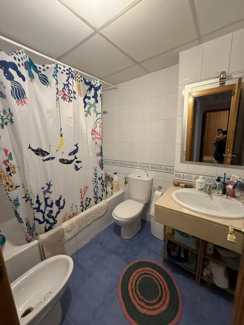 Bathroom of Flat for rent in Las Rozas de Madrid  with Air Conditioner, Parquet flooring and Terrace