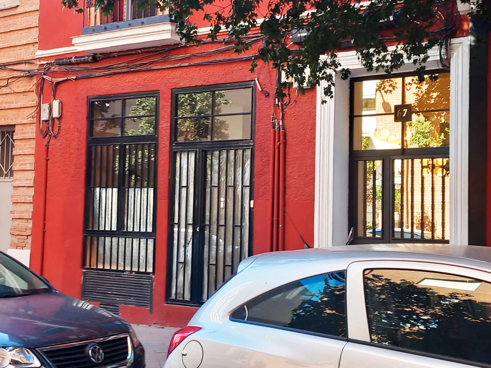 Exterior view of Apartment to rent in  Madrid Capital  with Air Conditioner, Heating and Furnished