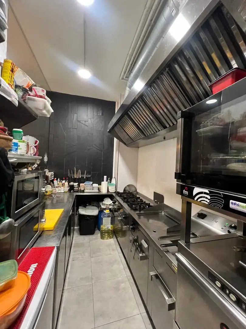 Cocina de Local en traspaso en Salamanca con Aire acondicionado y Amueblado