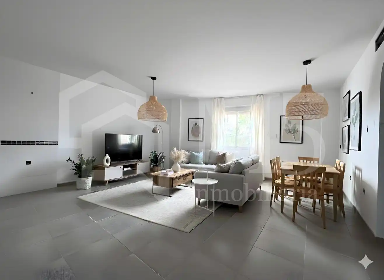 Sala de estar de Planta baja en venta en Alcaucín con Aire acondicionado, Terraza y Trastero