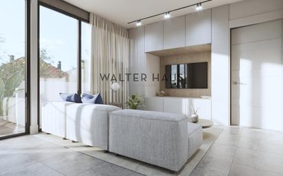 Living room of Flat for sale in  Barcelona Capital  with Air Conditioner, Heating and Parquet flooring