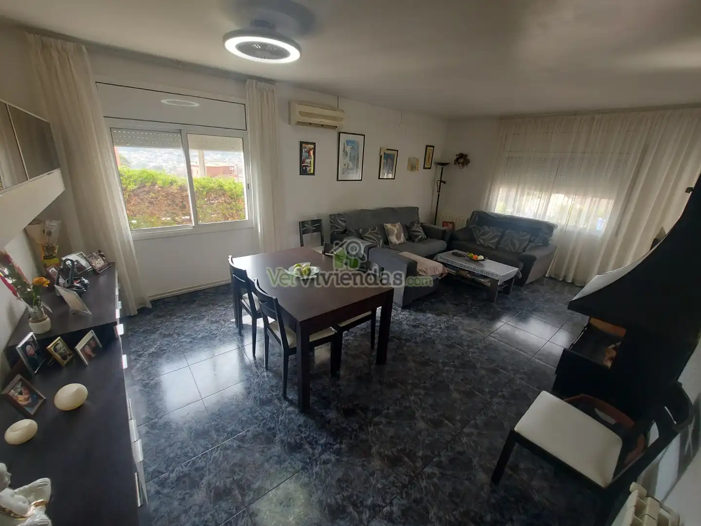 Living room of Houses for sale in Sant Vicenç Dels Horts  with Air Conditioner, Heating and Private garden