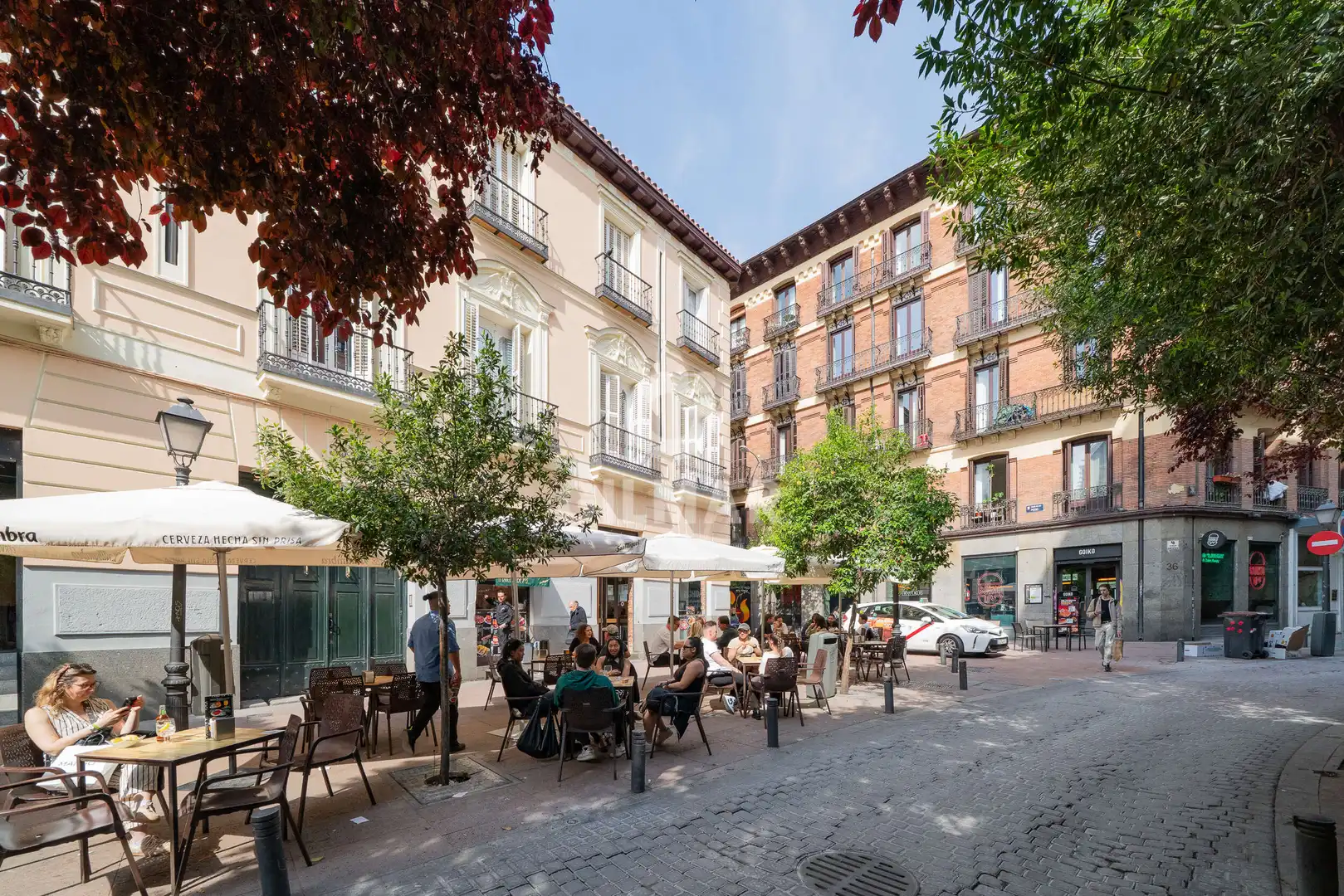 Exterior view of Flat for sale in Madrid  with Heating