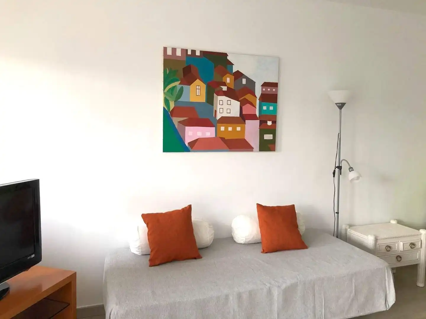 Sala de estar de Apartamento en venta en Gandia con Jardín privado, Terraza y Balcón
