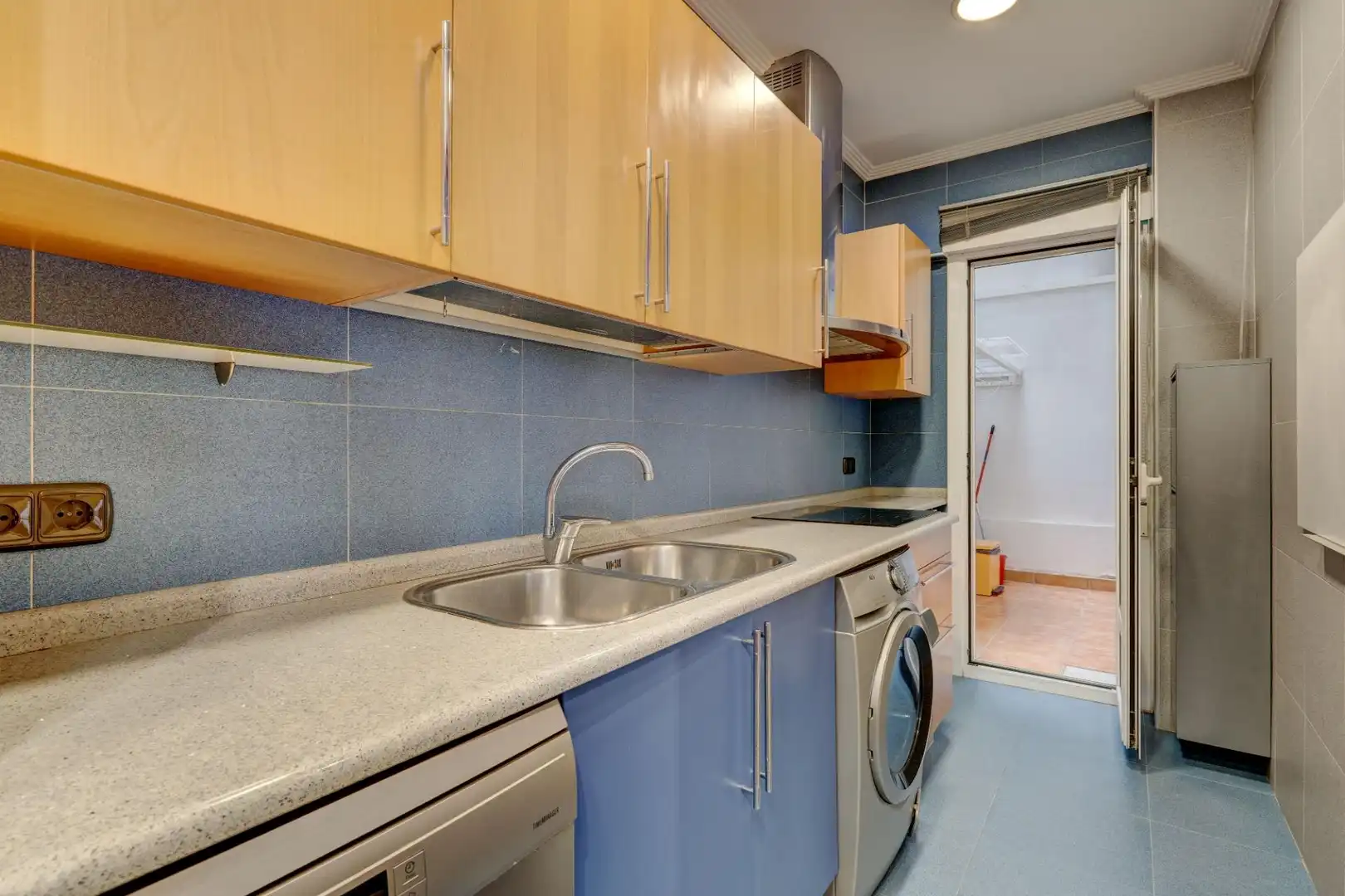 Cocina de Piso en venta en Donostia - San Sebastián  con Calefacción, Trastero y Amueblado