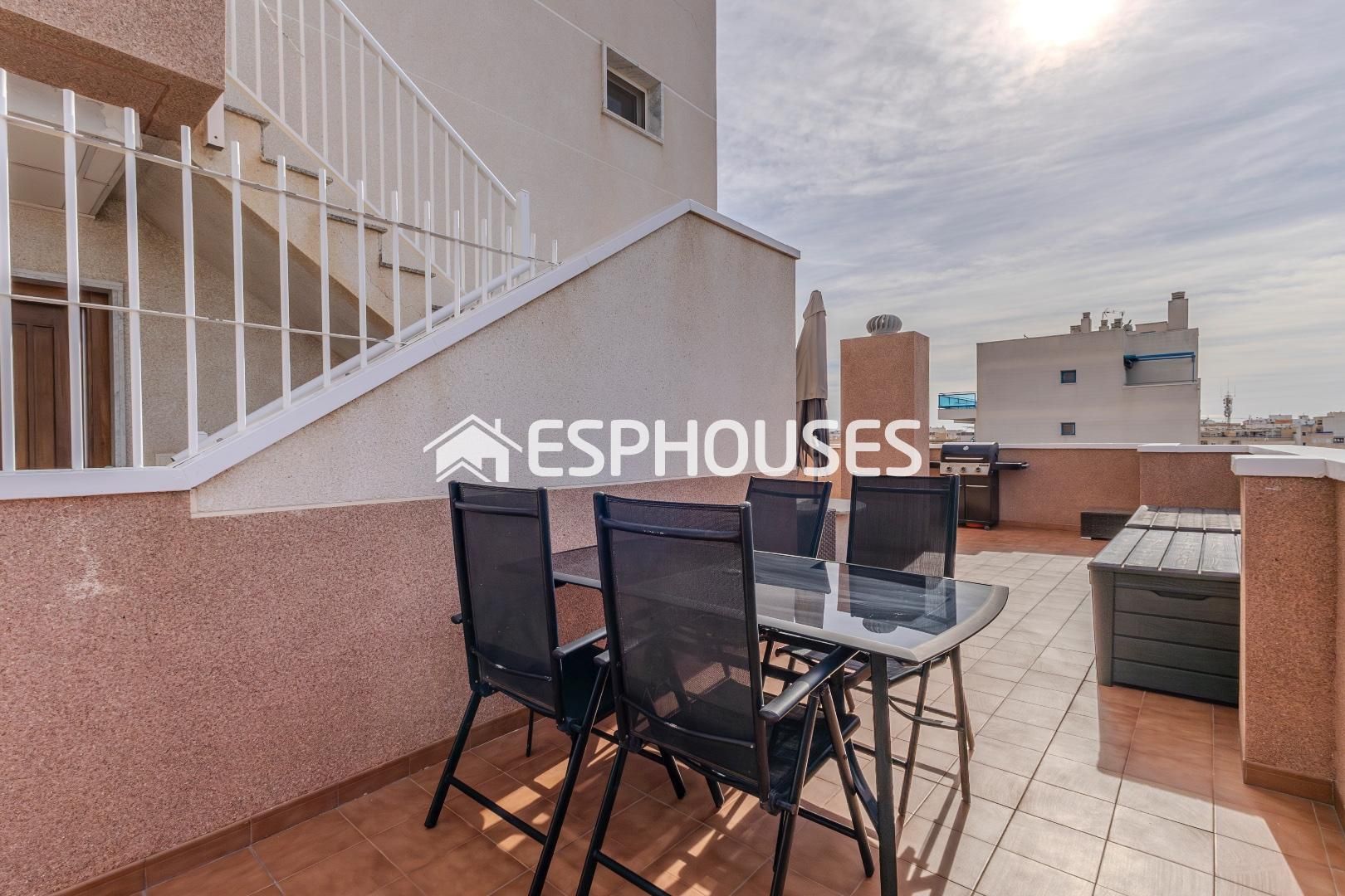 Terraza de Apartamento en venta en Guardamar del Segura con Aire acondicionado, Terraza y Amueblado