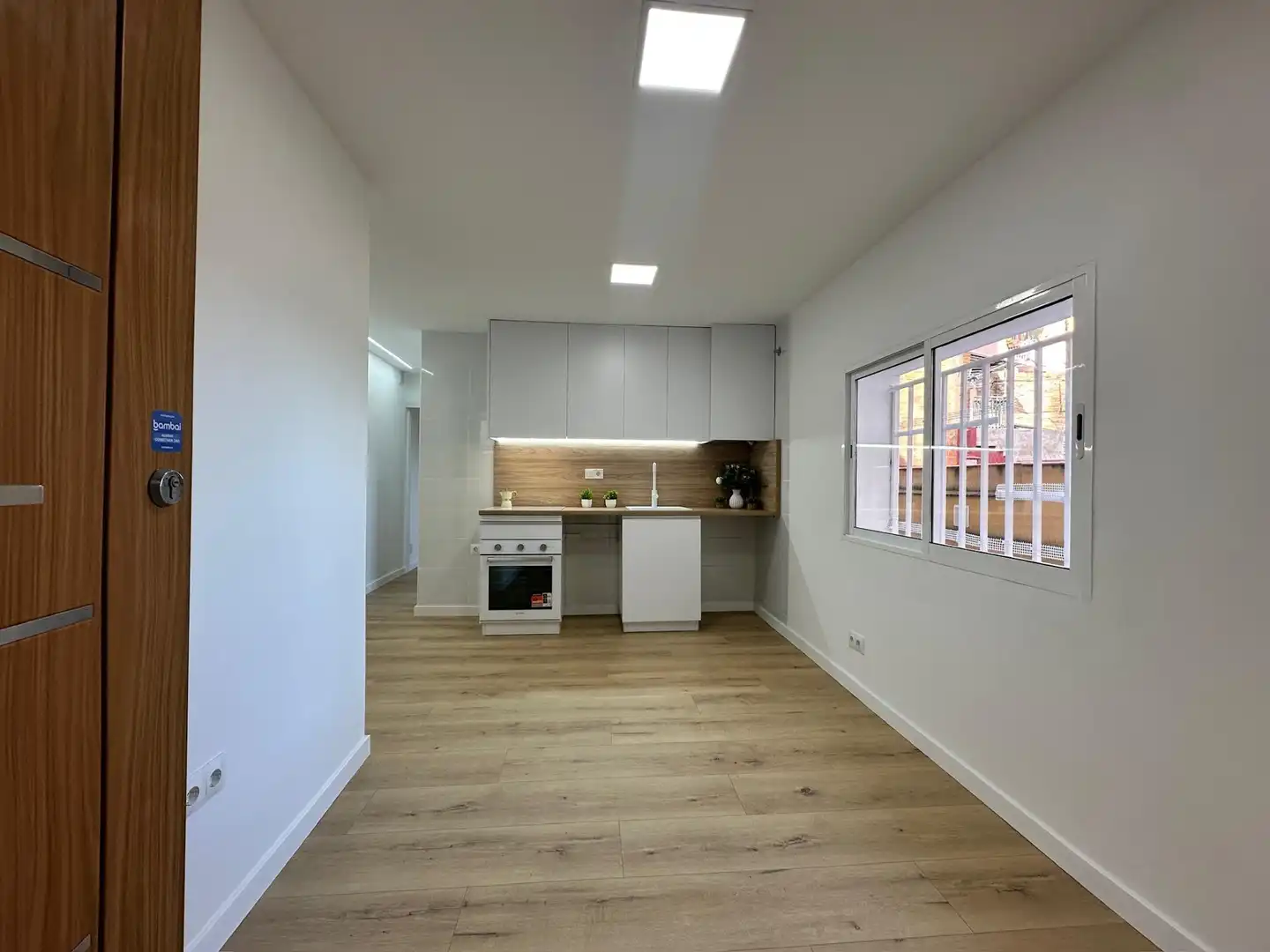 Cocina de Apartamento en venta en Barcelona con Alarma