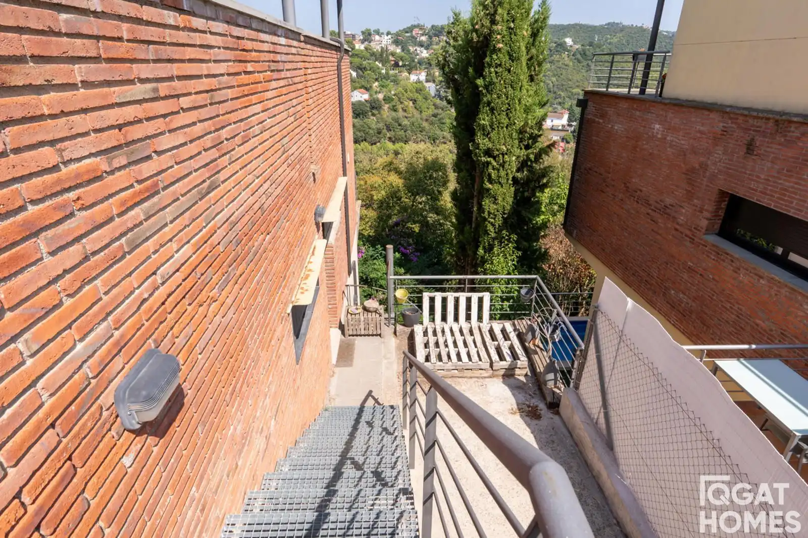 Terraza de Casa o chalet en venta en Sant Cugat del Vallès con Calefacción, Terraza y Trastero