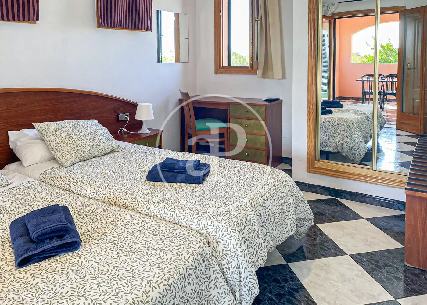 Bedroom of Houses for rent in Llucmajor  with Air Conditioner, Heating and Private garden