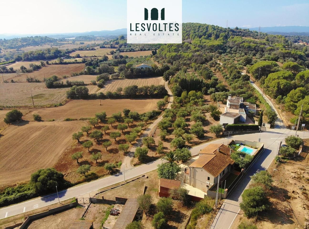 Exterior view of House or chalet for sale in Gualta  with Air Conditioner, Heating and Private garden