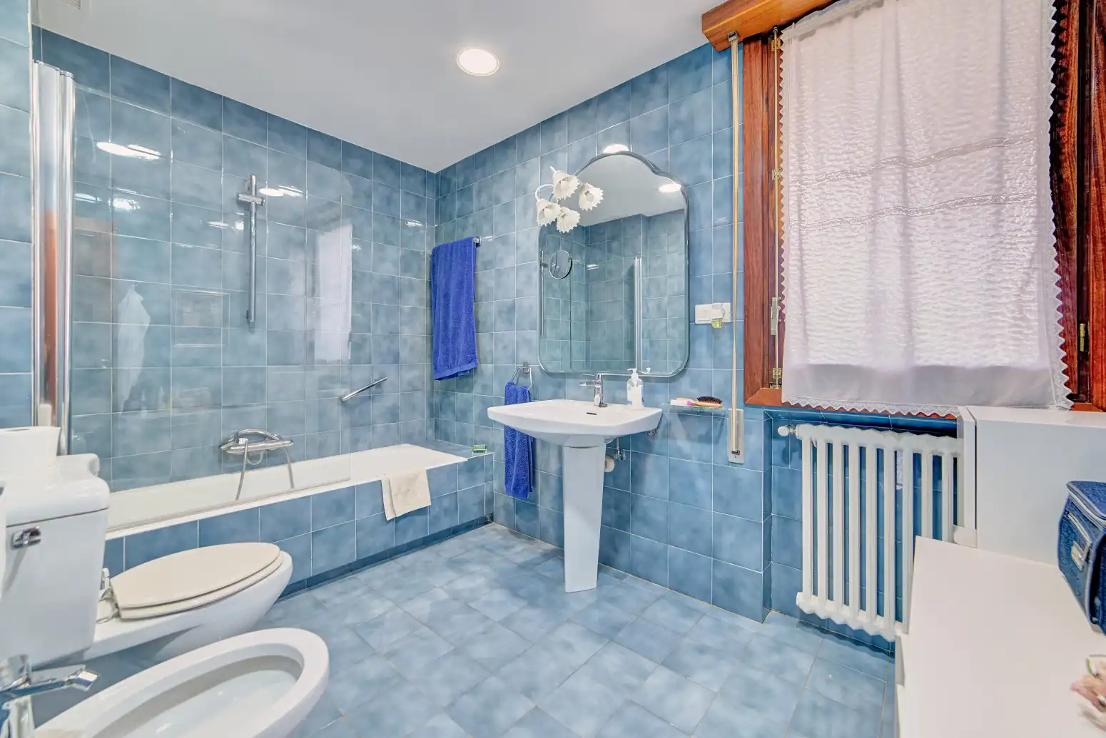 Baño de Casa o chalet en venta en Irañeta con Calefacción, Jardín privado y Parquet