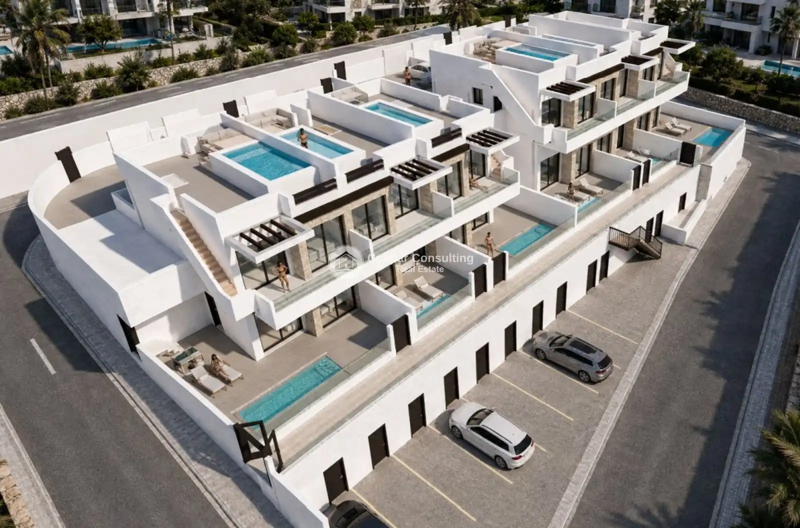 Penthouse mit Pool zum Verkauf in Chirrinia